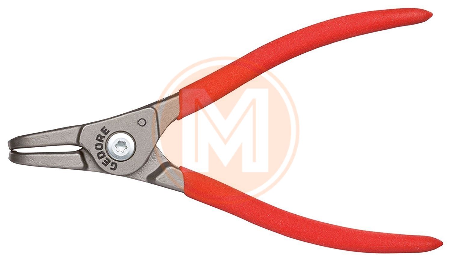 KNIPEX 46 31 A42 Borgveertang Voor Buitenringen Op Assen 45 Schuin Zwart Geatramenteerd 310 Mm 210419047