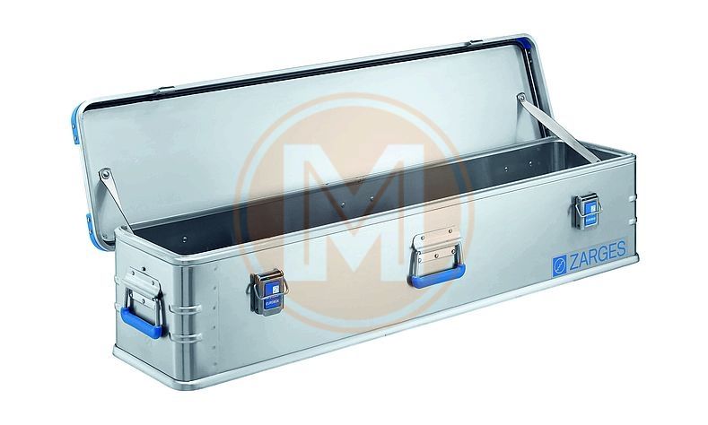 Wijzerplaat Detecteerbaar humor Zarges L200 (40710) Aluminium transportkist stapelbaar 1150 × 250 × 220 mm  | Toolmaster.shop