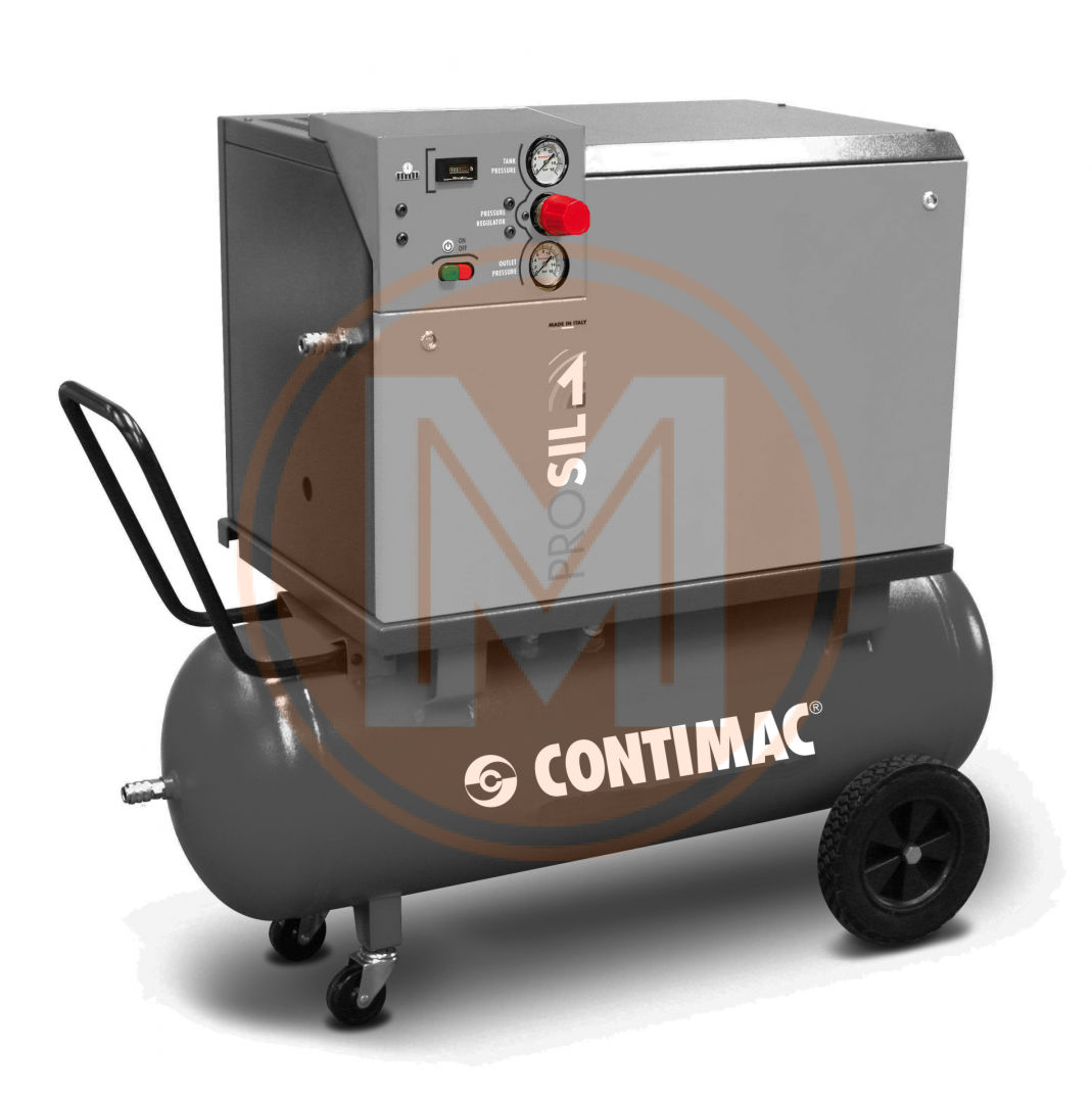 Contimac Silent (25454) Compressor CM 455 Silent, bar, 100 Liter ketel , | Toolmaster.shop