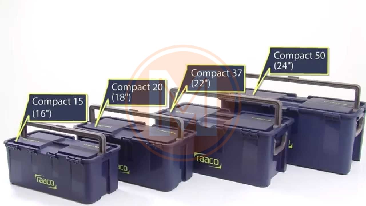 gemakkelijk Schurend Het pad Raaco Compact 50 (136617) Gereedschapskoffer Compact, zonder laden |  Toolmaster.shop