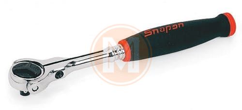 Snap-on Ratel 1/4" ronde swivel kop, softgrip | Toolmaster.shop