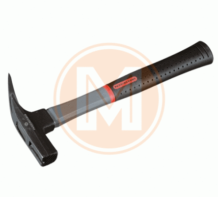 Peddinghaus Ultratec Slotenmakershamer 200g - Zwart/Rood Met Glasvezel Handvat